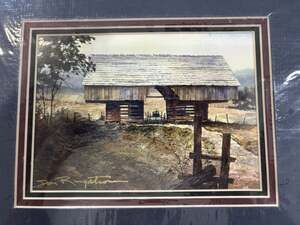 Don Ringstrom Signed Art Print Tipton Place Cantilever Barn Tennese